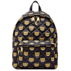 Moschino Quilted Teddy Bear Backpack 🐻